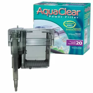 Fluval AquaClear 20 Power Filter, 5-20 US Gal / 18-76 L