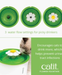 Second image of Catit Drinking Flower Fountain