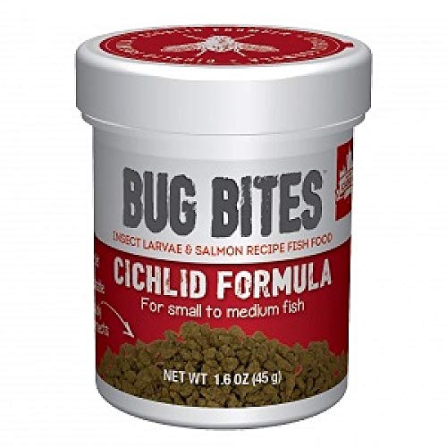 Second image of Fluval Bug Bites Cichlid Formula – Small to Medium – 1.4-1.6 mm granules – 45 g