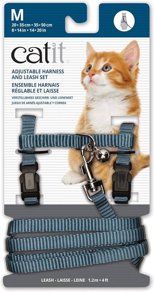 Second image of Adjustable Harness & Leash Set for Cat