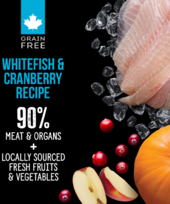 Second image of Freeze-Dried Raw Whitefish & Cranberry Cat Food 227g