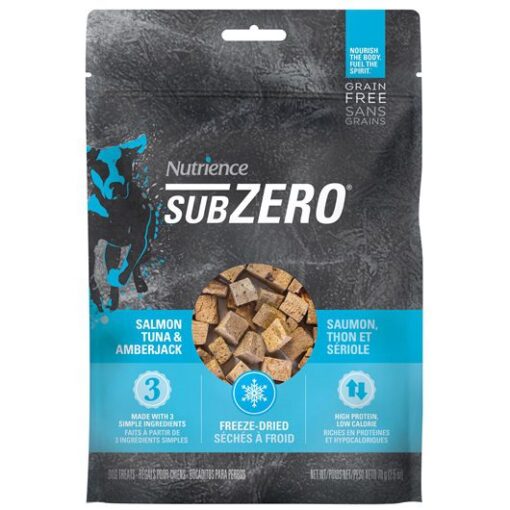 Nutrience Grain Free SubZero Treats – Salmon, Tuna & Amberjack – 70 g (2.5 oz)