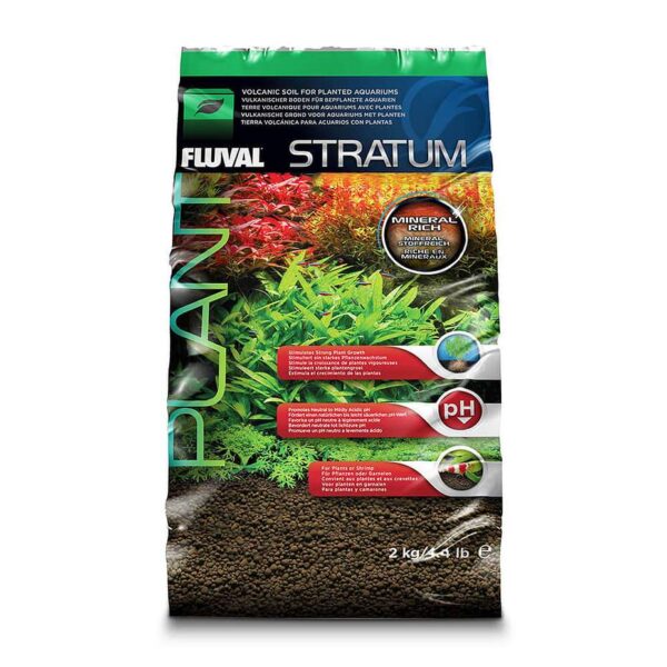 Plant and Shrimp Stratum, aquarium soil 4.4 lb (2 kg)