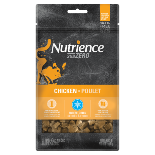 Nutrience Grain Free SubZero Treats – Cat Freeze Dried Chicken – 30 g (1 oz)