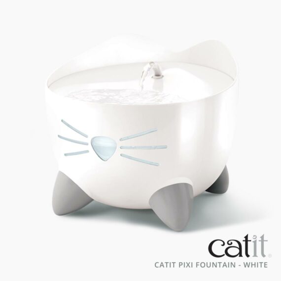 Catit cat pixi fountain filter, white