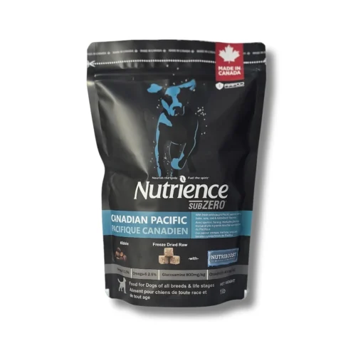 Nutrience Grain Free Subzero food for Dogs – Canadian Pacific – (1lbs)