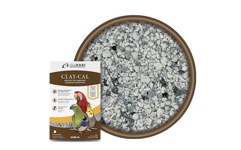 Second image of HARI Clay-Cal Bentonite Clay Supplement for Birds – 575 g (1.27 lb)