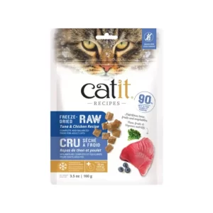 Catit Cat Food Freeze Dried Raw Tuna and Chicken Recipe 226g