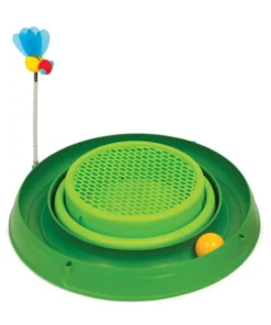 Second image of Catit Play Circuit Ball Toy With Cat Grass