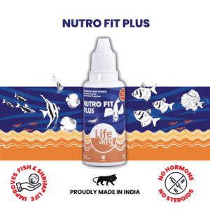 Life Aayu Nutro Fit Plus - Best Fish Food Supplement 20ml