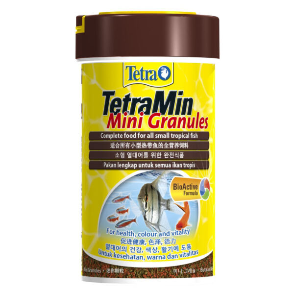 TetraMin Mini Granules – BioActive formula & Prebiotics For Small Fish Species 45g